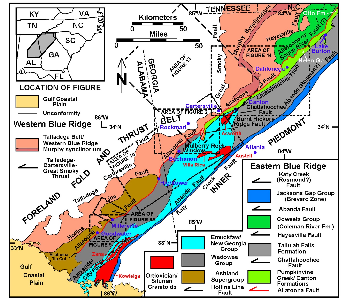 The Geometry and Kinematics of the Latest Paleozoic Allatoona